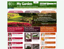 Tablet Screenshot of mygarden.rhs.org.uk